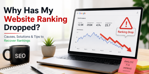 why has my website ranking dropped
